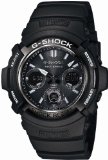 [カシオ]CASIO 腕時計 G-SHOCK ジーショック Garish Black ガリッシュブラック タフソーラー 電波時計 AWG-M100BW-1AJF メンズ